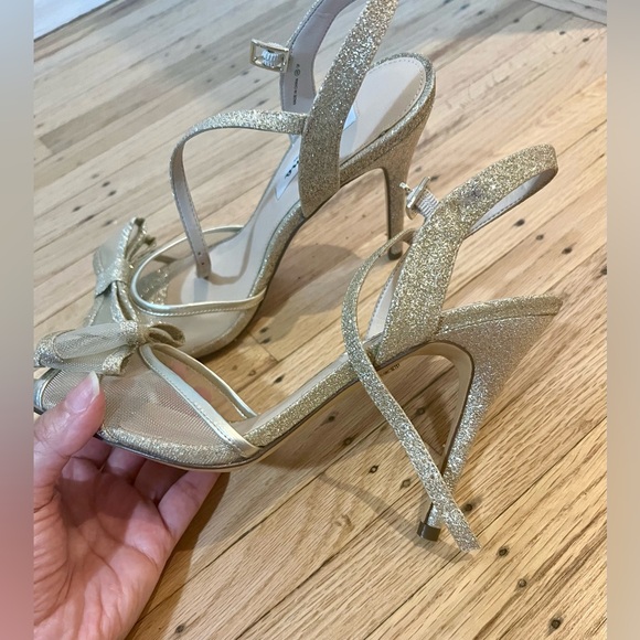 Nina New York - Gold Glitter Stilettos - Size 8.5/38.5 - Picture 2 of 8